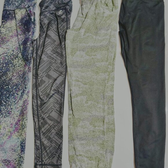 Girls Size 7/8 Cloth and Spandex Pants Lot Under Armor, 90 Degrees, Cat and Jack - Picture 4 of 4